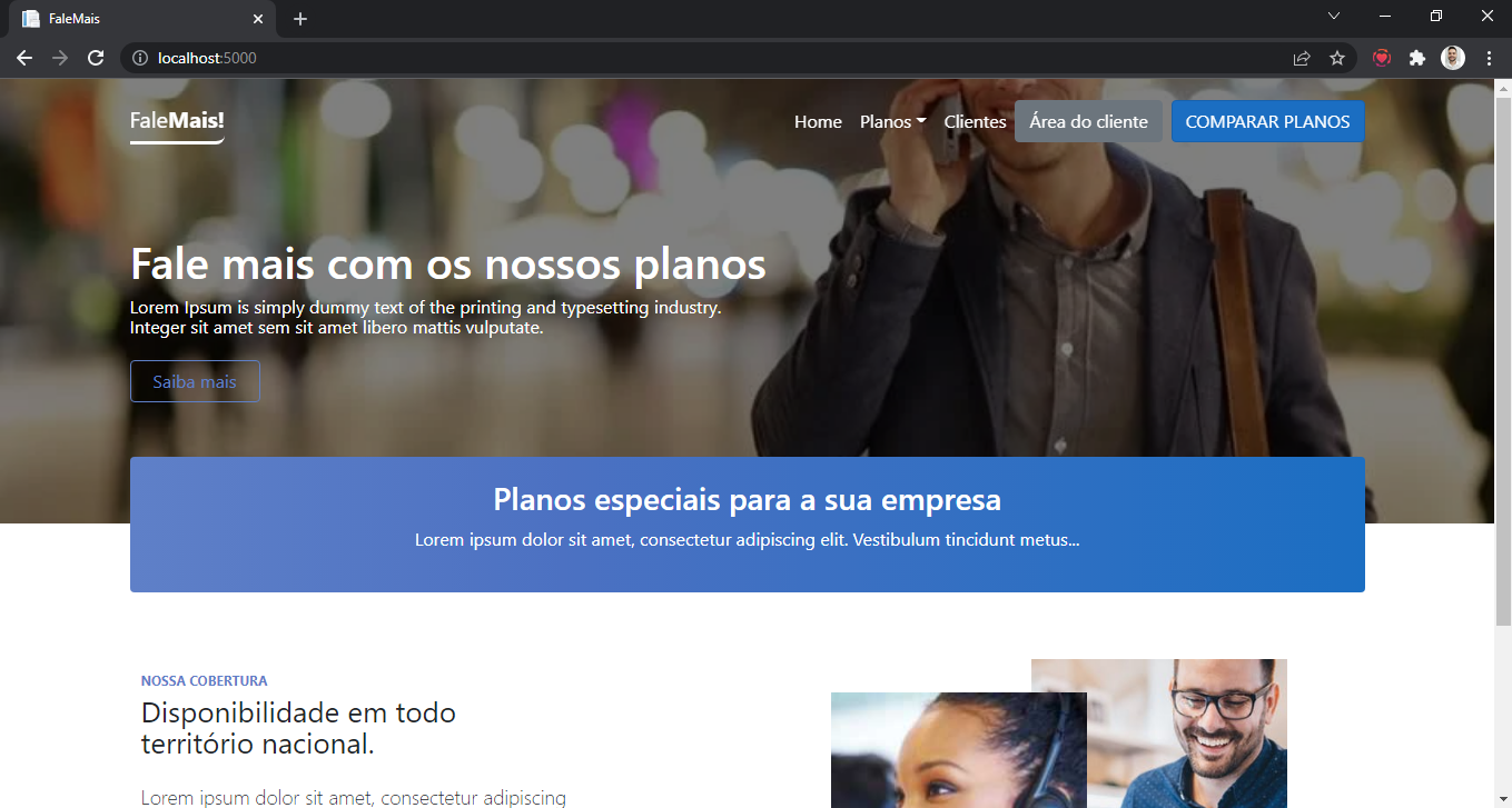 Calculadora de Planos