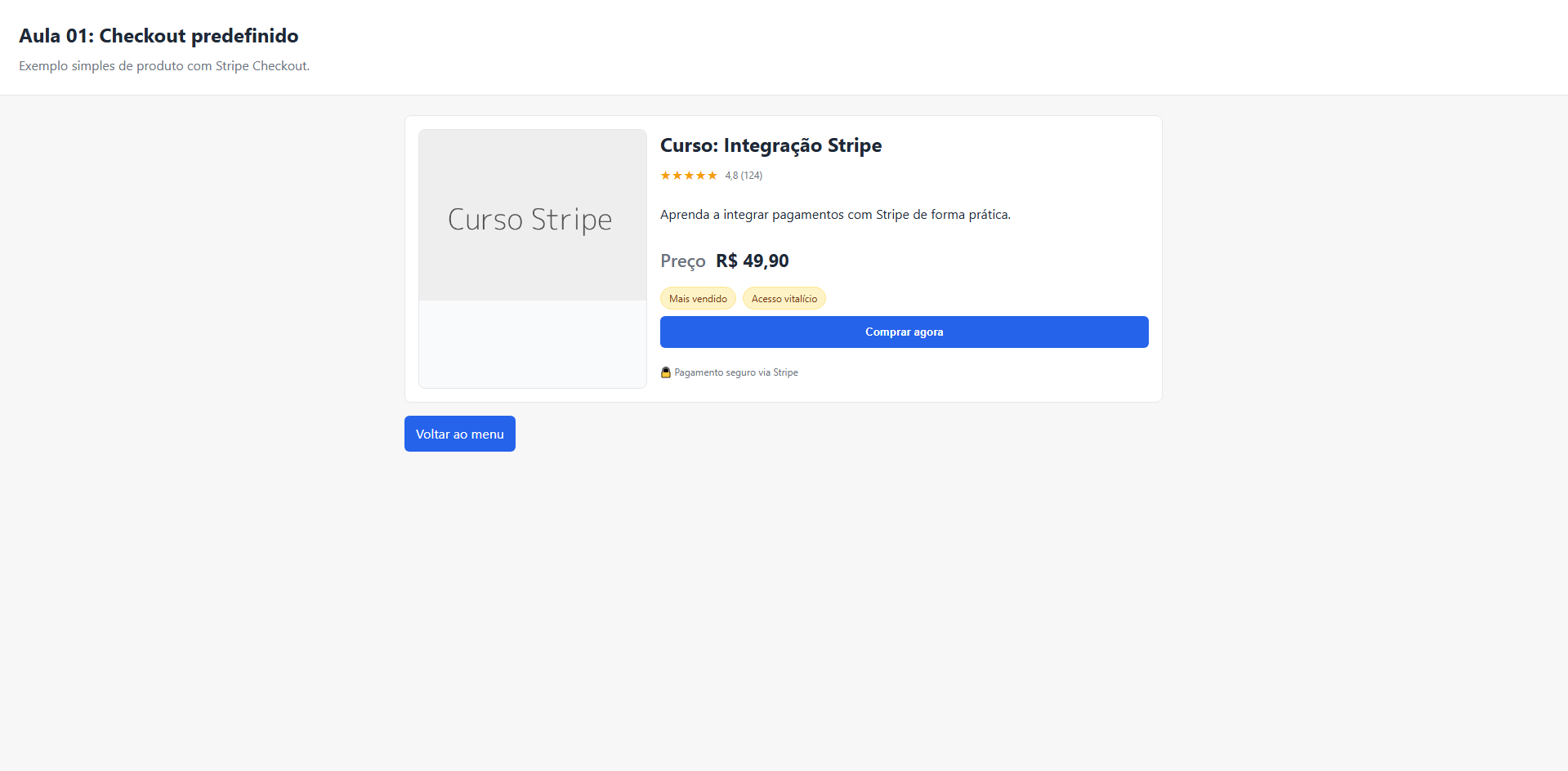 Integração PHP com Stripe - Imagem 1